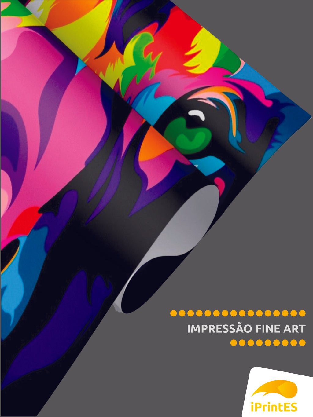 Kit 3 Quadros - More Amor Rosa e Laranja