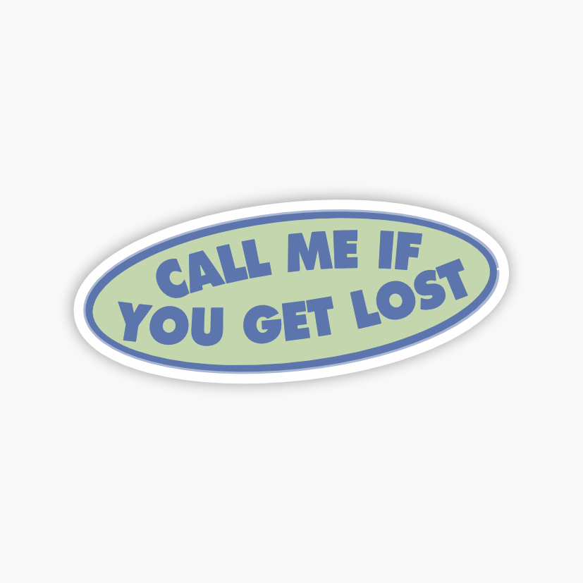 Call Me If You Get Lost
